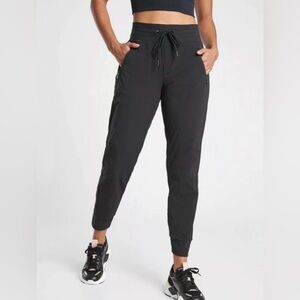 BUY 2 GET 2🔥 Athleta Black Track Pants with Elastic Waistband